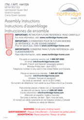 Northridge Home 1441729 Instructions D'assemblage