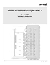 Leviton RELAY-2PH Manuel D'installation