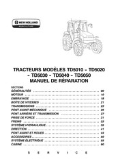 New Holland TD5010 Manuel De Réparation