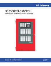 Mircom FX-3500RCU Guide De Configuration