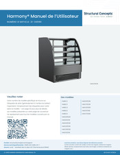 Structural Concepts HARMONY HMG6353R Manuel De L'utilisateur
