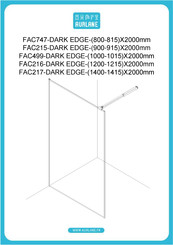 Aurlane FAC499-DARK EDGE Manuel D'installation