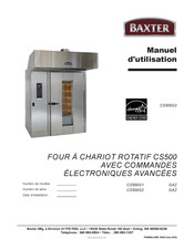 baxter CS500G1 Manuel D'utilisation