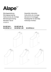 Alape SV.WF100.1 Instructions De Montage