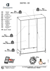 Demeyere GROUP 360785-00 Notice De Montage