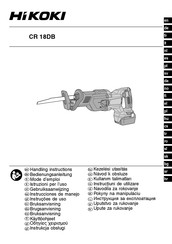 HIKOKI CR 18DB Mode D'emploi