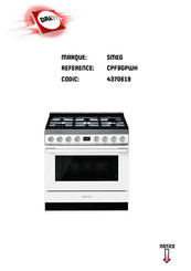 Smeg CPF9GPWH Mode D'emploi