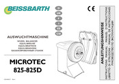 Beissbarth MICROTEC 825D Manuel D'instructions