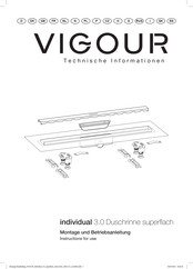 VIGOUR individual 3.0 Instructions De Montage Et D'utilisation