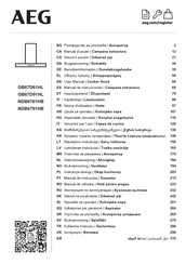 AEG NDB6791HB Notice D'utilisation