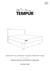 TEMPUR ARC Static Mode D'emploi