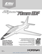 Horizon Hobby E-FLITE Viper 70mm EDF EFL077500 Manuel D'utilisation