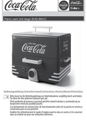 Coca-Cola SHD-80CC Manuel D'instructions