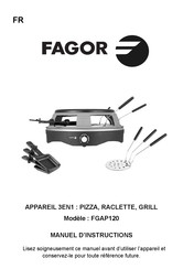 Fagor FGAP120 Manuel D'instructions