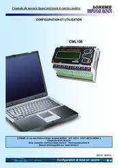 Loreme CML106 Configuration Et Utilisation