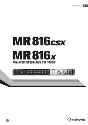 Steinberg MR816X Prise En Main