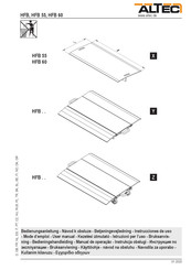 Altec HFB 60 Mode D'emploi