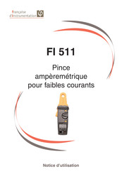 Francaise d'Instrumentation FI 511 Notice D'utilisation