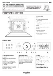 Whirlpool WOI4S8HM2SWA Manuel Du Propriétaire