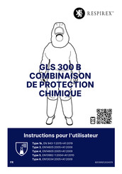 Respirex GLS 300 B Instructions Pour L'utilisateur