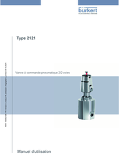 Burkert 2121 Manuel D'utilisation