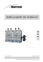 Sime MURELLE EQUIPE 100 BOX M Instructions Originales