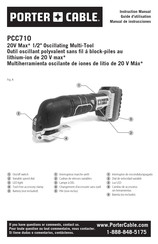 Porter Cable Universal Fitment PCC710 Guide D'utilisation