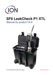 ION SF6 LeakCheck P1 XTL Manuel Du Produit