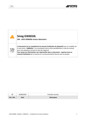 Smeg GW6010L Mode D'emploi