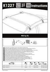 Yakima K1227 Instructions De Montage