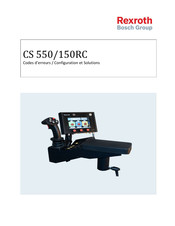 Bosch Rexroth CS 550/150RC Document Technique