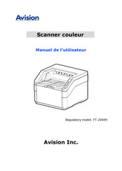 Avision FT-2004H Manuel De L'utilisateur