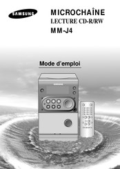 Samsung MM-J4 Mode D'emploi