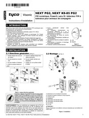 Tyco Visonic CLIP PG2 Instructions D'installation