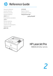 HP LaserJet Pro 4003n Série Manuel De Référence