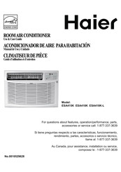 Haier ESA418K Guide D'utilisation Et D'entretien