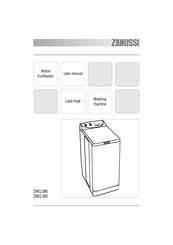 Zanussi ZWQ 360 Notice D'utilisation