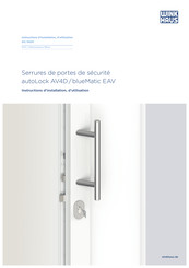 Winkhaus autoLock AV4D Instructions D'installation, D'utilisation Et D'entretien