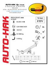 AUTO-HAK F55V Mode D'emploi