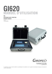 Giropes GI620 Manuel D'utilisation