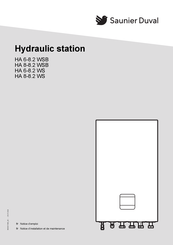 Saunier Duval Hydraulic station HA 8-8.2 WSB Notice D'emploi