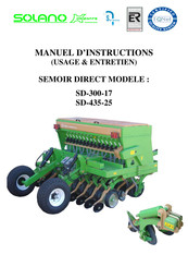 SOLANO HORIZONTE SD-300-17 Manuel D'instructions