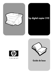 HP digital copier 310 Guide De Base