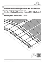 wagner solar TRIC B Instructions De Montage