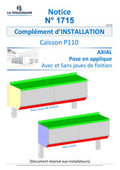 La Toulousaine 1715 Notice D'installation