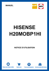 Hisense H20MOBP1HI Notice D'utilisation