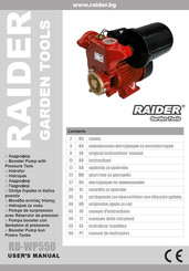 Raider RD-WP550 Manuel D'instructions