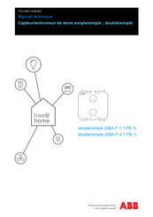 ABB free@home SBA-F-2.1.PB.1 Manuel Technique