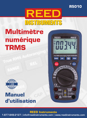 REED INSTRUMENTS R5010 Manuel D'utilisation