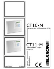 Elkron CT11-M Manuel D'installation